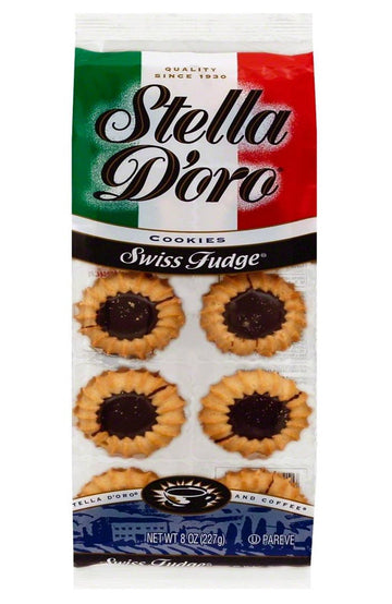 Stella D'Oro Old Fashioned Quality Cookies 1 Pack (Swiss Fudge)