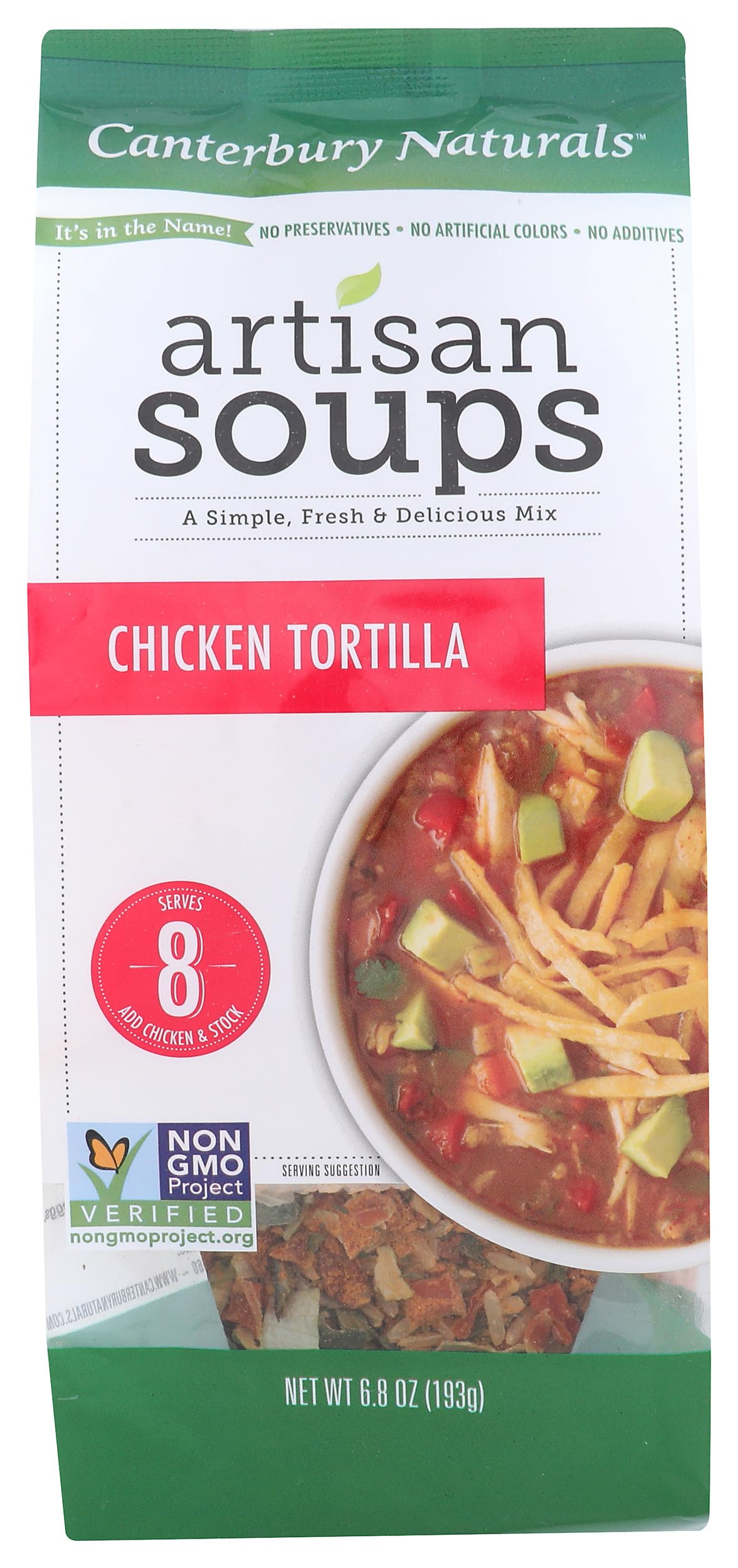Canterbury Naturals, Chicken Tortilla Soup, 6.8 Ounce