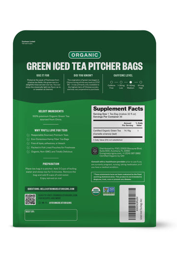 Fgo Organic Matcha Green Tea Powder, Japanese Culinary Grade For Cooking, Baking, And Smoothies, 4 Ounce Resealable Bag, Packagi