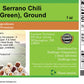 Larissa Veronica Ground Serrano Chili, Green, 1 oz (Pack of 2)