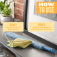 E-Cloth High Performance Dusting Cloth, Reusable Premium Microfiber Cloth For Dusting, 100 Wash Guarantee, 1 Pack