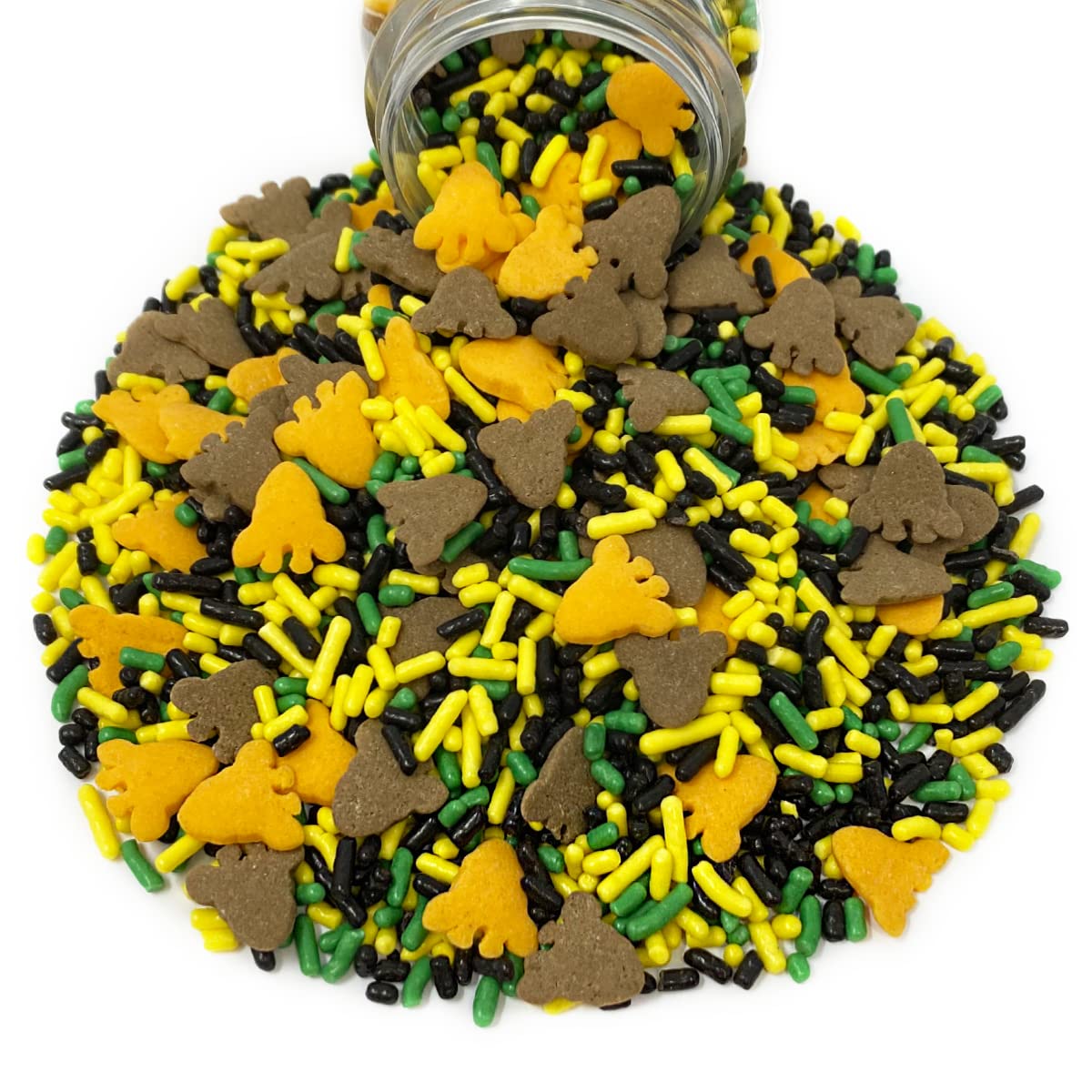 Mystic Sprinkles Sprinkle Mixes (Gentle Giraffe Sprinkle Mix 3.5Oz)
