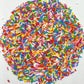 Sentovac Edible Smooth Rainbow Jimmies Sprinkles For Cake Decorating | Cupcake And Ice Cream Toppers Cake Decorations | Soft Jim