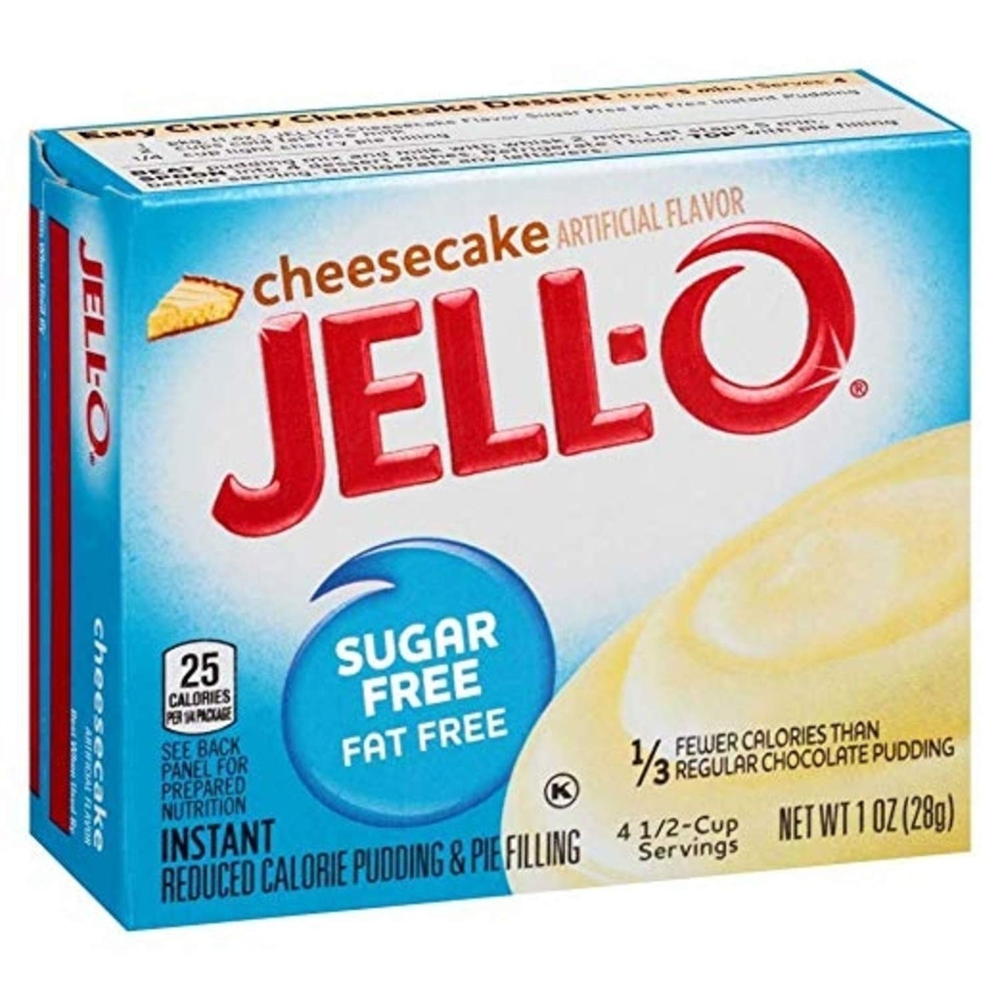 Jell-O Cheesecake Sugar Free Pudding & Pie Filling (3-Pack)