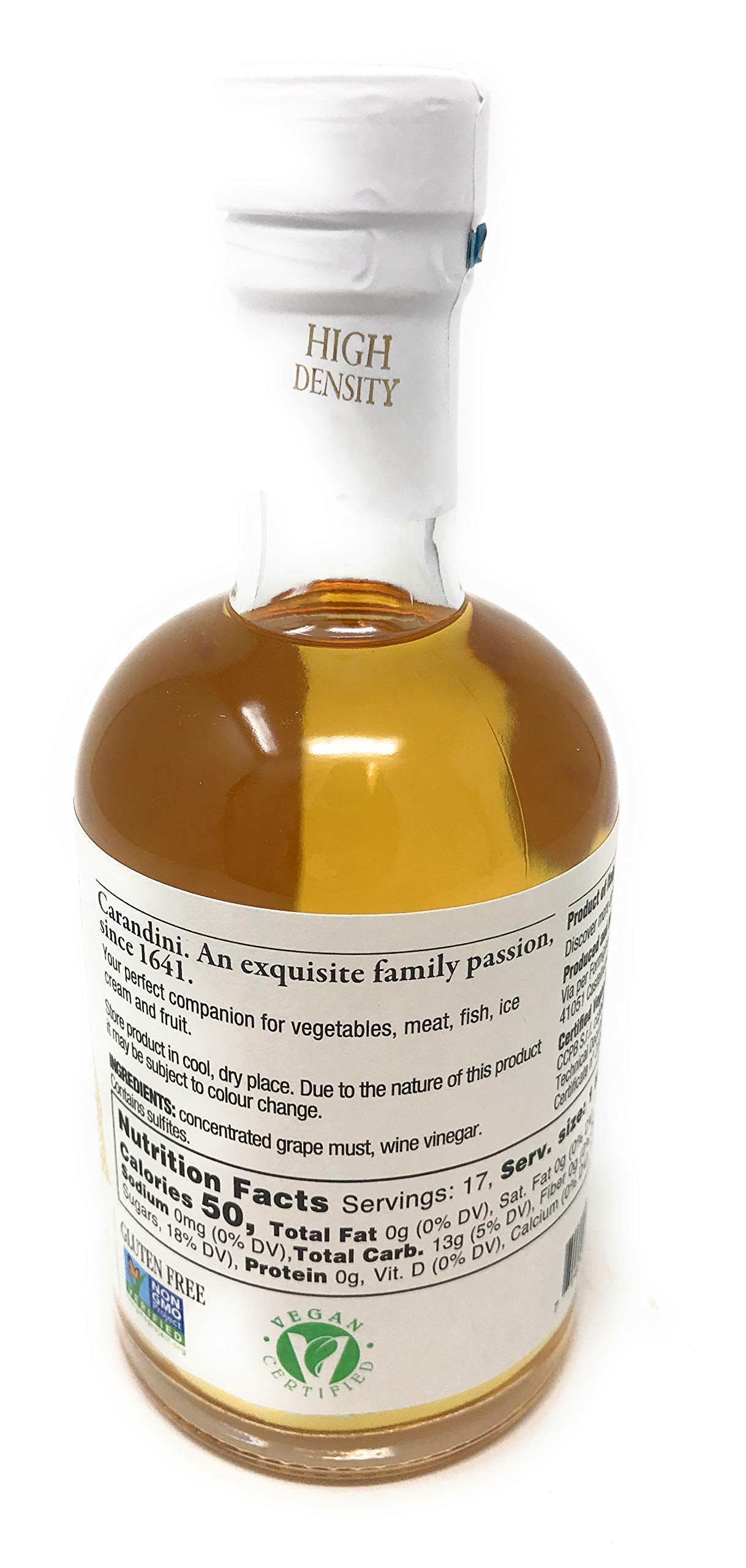 Carandini Bianca Sweet White Vinegar, 8.45 FZ