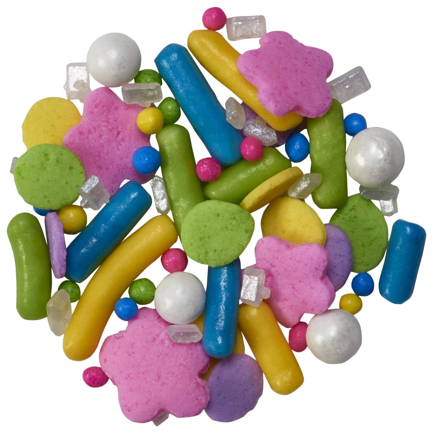 Decopac Spring Fusion Mix Candy Sprinkles, 26Oz, Fancy Sprinkles In Handheld Container, Edible Sprinkles For Celebration Cakes, Cupcakes, Cookies And Donuts