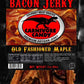 Jurassic Jerkey Carnivore Candy Bacon Jerky, Old Fashioned Maple Flavor, 2 Ounce Pack