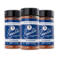 Emeril Lagasse 5 Oz, 3-Pack And 6-Pack Seasoning Blend: Original Essence, Cajun, Blackened, Chicken Rub, Steak Rub And Rib Rub Best Seasonings And Spices For Cooking (Blackened - 3Pk)