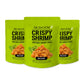 ARAWOOM - Real Crispy Shrimp Cheek Snack - 100% Real Black Tiger Shrimp [2 ounce (Pack of 3)] - Wasabi Flavors - Crunchy Treat f