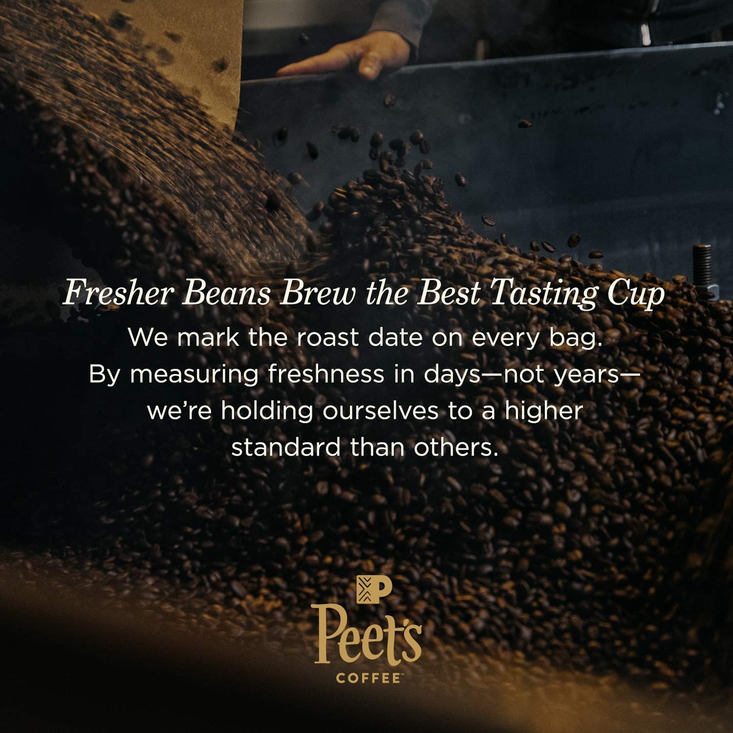 Peets Coffee Major Dickasons Blend, Dark Roast Ground Coffee, 20 oz