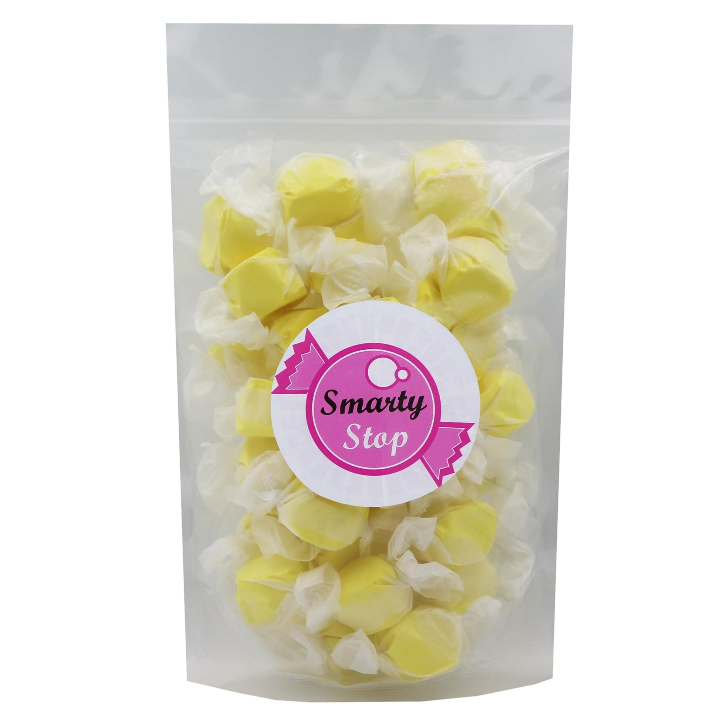 Gourmet Soft And Chewy Salt Water Taffy Candies - Individually Wrapped - Bulk Bags (Banana, 2 Pound (Pack Of 1))