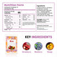 Fanale Mini Mochi Sweet Rice Cake - Rainbow Mixed Color Snack For Frozen Yogurt Toppings/Ice Cream Toppings/Shaved Ice Toppings