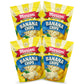 Mariani Banana Chips | Dried Fruit | Healthy Snacks for Kids & Adults | Vegan Snacks | Gluten Free Snacks | 6 Ounces (Pack of 4)