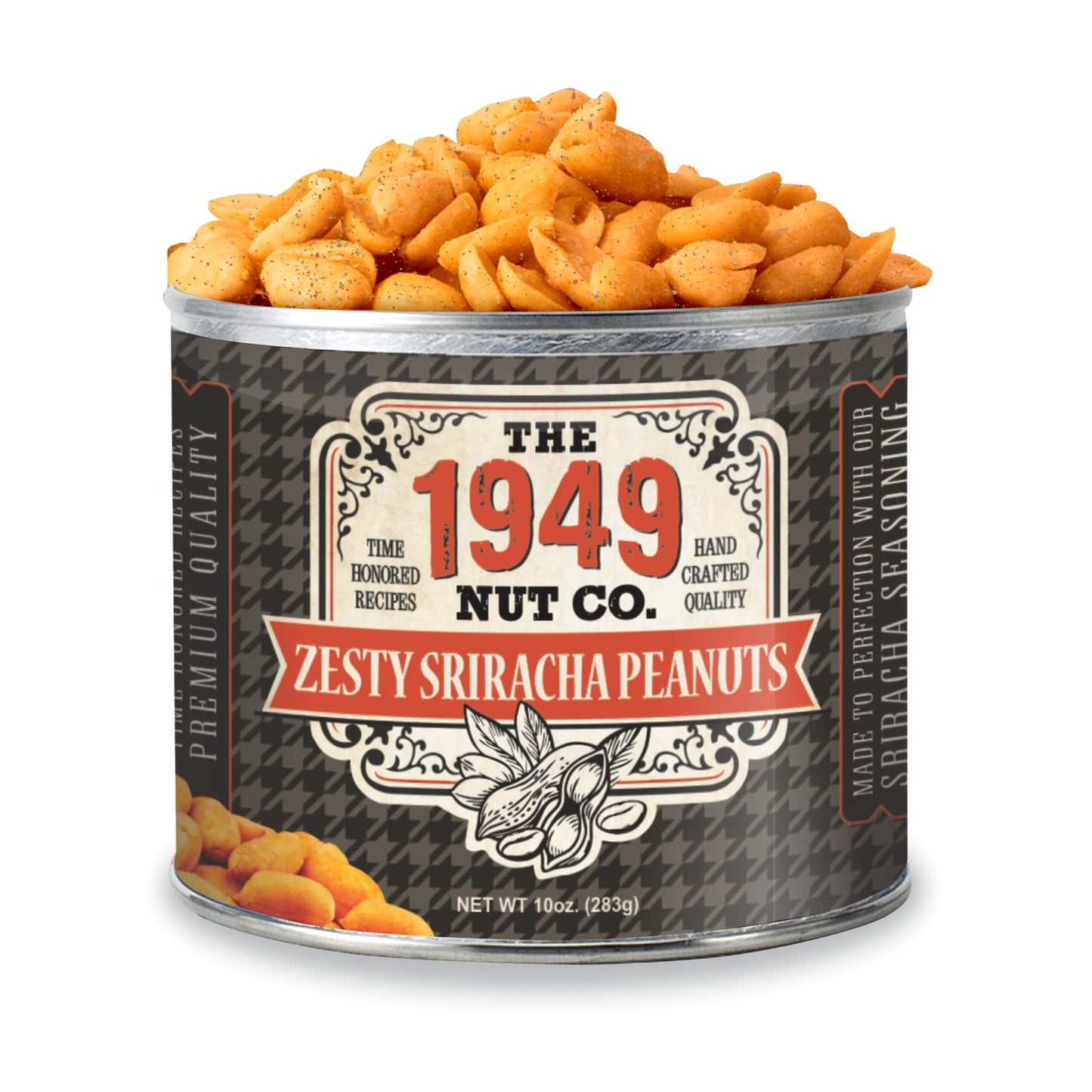 The 1949 Nut Co. Zesty Sriracha Peanuts, 10 OZ