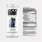 Lucky Energy Sugar Free Energy Drink, 16oz Cans, 12-Pack, Zero Sugar, with Maca, Ginseng, Beta-Alanine, 200mg Caffeine