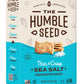 The Humble Seed Grain Free Crackers, Sea Salt, Plant-Based, Paleo Friendly, Gluten Free & Non-GMO, 4.25 Ounce (Pack of 6)
