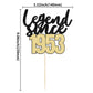 Gyufise 1Pcs Legend Since 1953 Cake Topper 70Th Birthday Cake Decoration Hello 70 Funny 70 And Fabulous Decoration 70Th Wedding