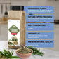 Dependable Foods Rosemary Leaves Cut & Sifted - 1.5 Lb. Jar - Kosher, Rosemary Herb Spice - Non-Gmo, Gluten-Free Seasoning Perfe