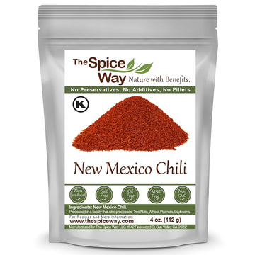 The Spice Way New Mexico Chili Powder - Ground Dark Chile, 4 oz