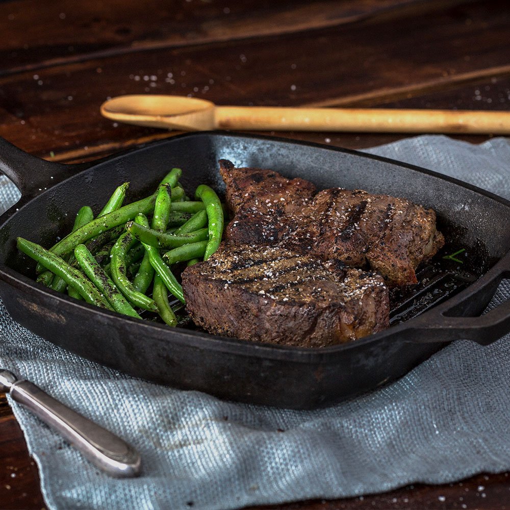 Nebraska Star Beef Aged Angus Top Sirloin and Ground Beef Patties - All Natural, 9 Piece Set