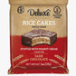 Deluxe & Bla Bla Delicious Crispy Rice Cake Sandwichs Filled With Peanut Cream And Coated With Dark Chocolate (Alfajor) Kosher C