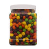 1.75LB - Chewy Candies in a 32 FL OZ Gift Ready Reusable Square Jar