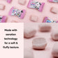 COELO Strawberry Milk Chewy Candy, 5.5oz (158g), Soft Fruit Flavor, Individual Wrapped K-Snack, On-The-Go