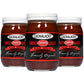 Famously Original Cackalacky Cheerwine Sweet Sauce - 3-Pack of 16 oz Jars - Gourmet Barbecue Sauce for Family Gatherings & Parti