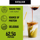 Eatalian By Amz Better Topping With Protein Pistachio Flavour, Sweet Protein Cream, In A 17.63 Oz/ 500 Gr Squeezer, Made In Ital