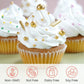 Joyvitas Gold Pearl Rods Sprinkles, Edible Dessert Decorations, 150g, Perfect for Cakes, Donuts, Cupcakes, Holiday and Party Supplies