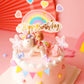 Jevenis Magical Unicorn Cake Decoration Girls Unicorn Birthday Decoration Rainbow Cake Topper Unicorn Party Favors Rainbow Birth