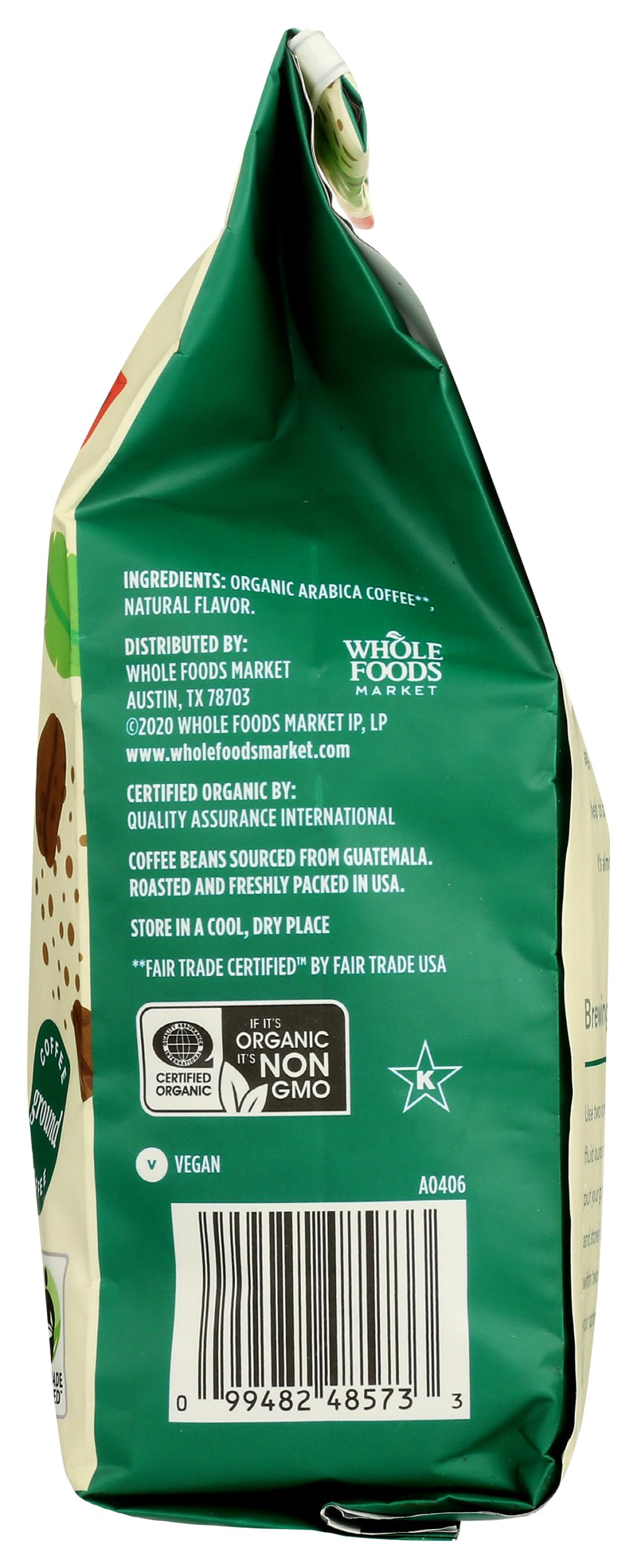 365 by Whole Foods Market, Organic Mocha Ground Coffee, 12 Ounce