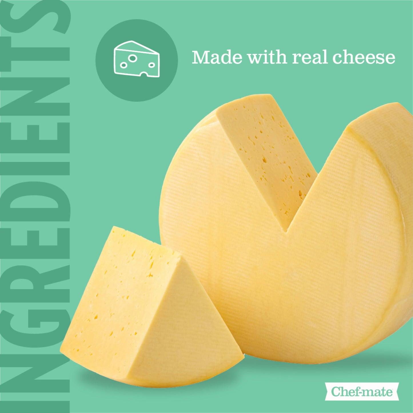 Chef-mate Que Bueno Nacho Cheese Sauce, Canned Food, 106 oz (#10 Can Bulk), 6.62 lb, Ideal for Cooking and Dipping