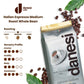 D DANESI CAFFÈ Espresso Coffee Beans - Medium Roast Whole Bean - 13.2lb (Pack of 6)