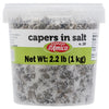 Capers In Salt, Size #10, Net Wt. 35.3Oz (1000G), Italian Salted Capers, Caperi, Non-Gmo, Fratelli D'Amico, Product Of Italy.