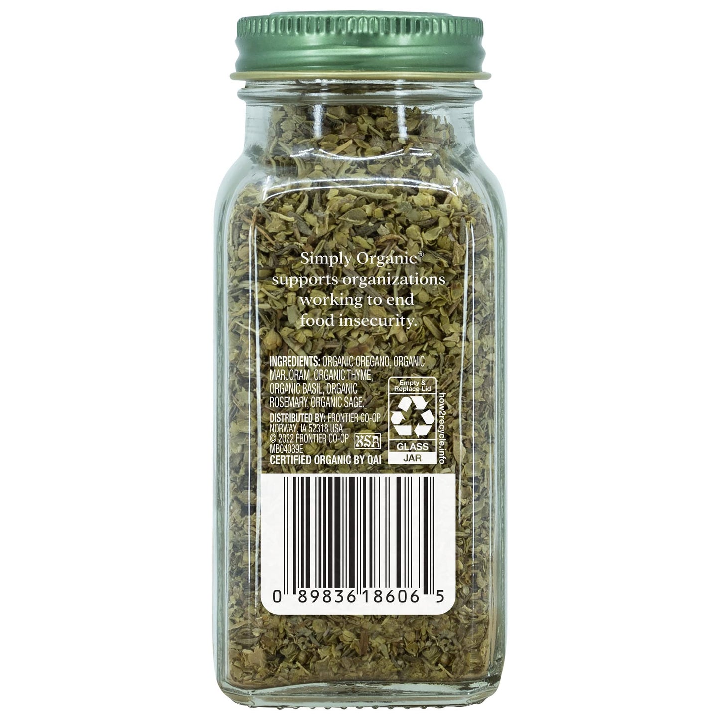 Simply Organic Italian Seasoning Certified Organic, 0.95-Ounce Containers (Pack Of 3)