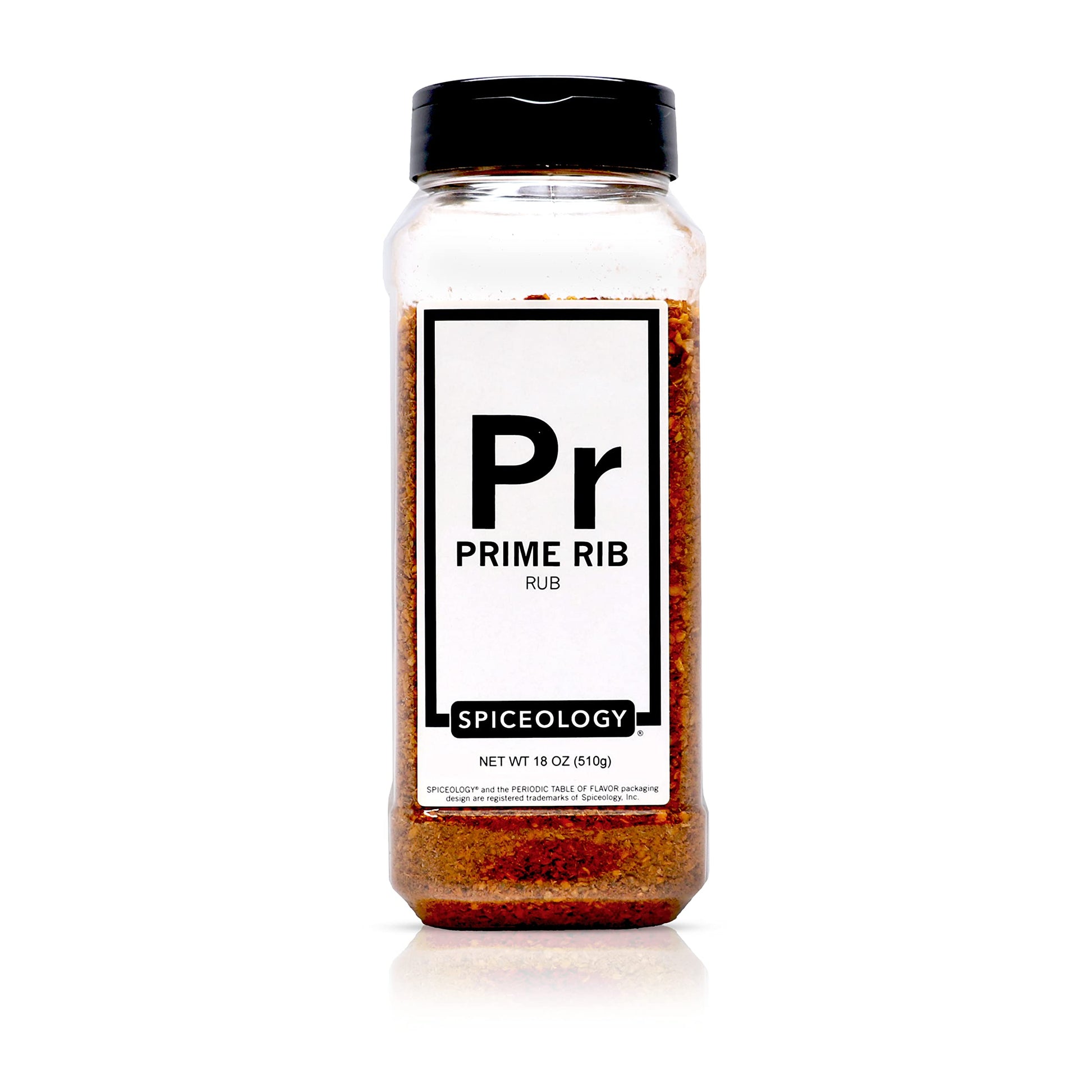 Spiceology – Prime Rib Rub – Bold, Savory Seasoning With Garlic, Smoked Paprika & Tomato – Perfect For Prime Rib, Steak, Brisket, Ribs, Pork & Vegetables – Bbq & Grilling Essential – 18 Ounces