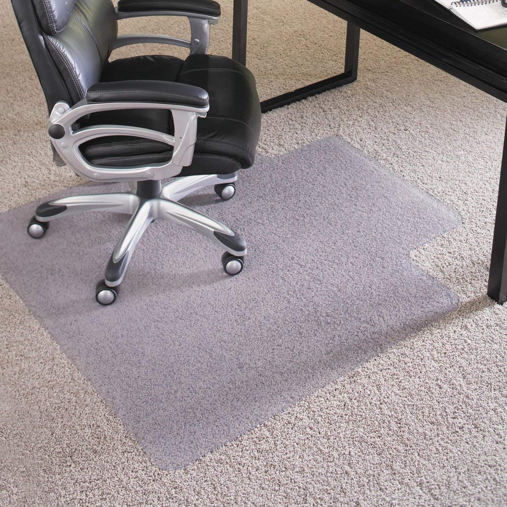 ES Robbins 124054 36x48 Lip Chair Mat Performance Series AnchorBar for Carpet up to 1