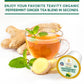 Organic Ginger Tea Pods For Keurig With Organic Peppermint Tea - Decaf Tea For K Cup Brewing Peppermint Ginger By Teavity (36 Te
