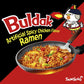 Samyang Spicy Chicken Ramen Roasted Noodles, Buldak Artificial Spicy Chicken Flavor 4.94 Oz (5 Packs) Black