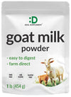 Goat Milk Powder  1lb - Natural Grass Fed Source from Australia - Farm Direct - Easy to Digest - Powdered Goat Milk Formula for Drinks  Baking & Cooking - Non-GMO  Filler Free  Pet Friendly