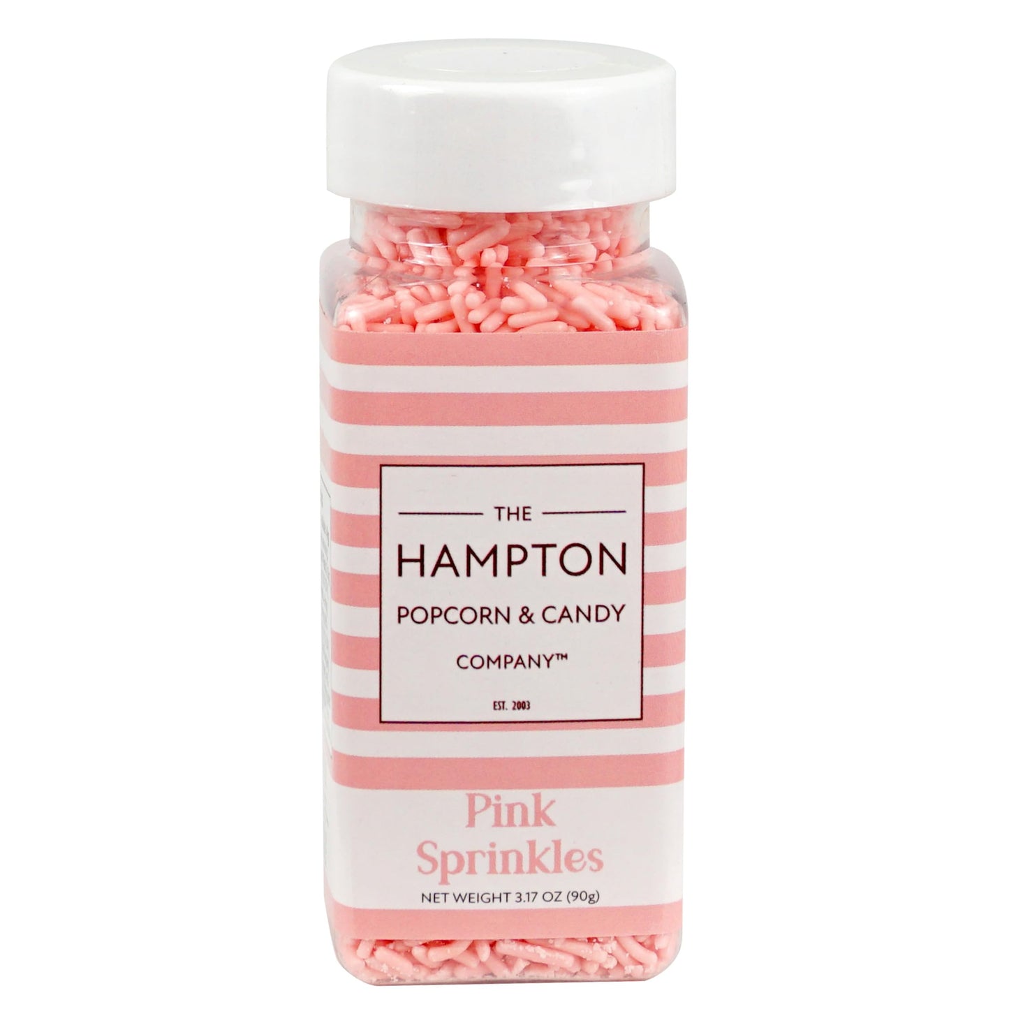 Pink Sprinkles Jimmies 3.17 Oz, Sprinkles For Cake Decorating, Cake Sprinkles, Sprinkles For Baking, Ice Cream & More, The Hampt