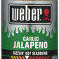 Weber Garlic Jalapeno Seasoning, 5.75 Ounce Shaker (Pack Of 6)