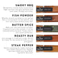 Timber Taste Bbq Spice Rub Gift Set - Bbq Seasonings And Rubs - From Somkey To Spicy Grill Seasonings For Dad Or Him - Grill Spi