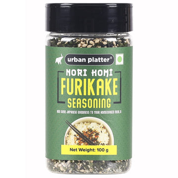 Urban Platter Nori Komi Furikake Seasoning, 100g (Japanese Style, Made with Ao Nori, Sesame Seeds, Pink Salt, Season Rice Balls,