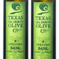 TEXAS HILL COUNTRY OLIVE CO. Basil Infused Olive Oil - Cold Pressed EVOO - 16.9 oz (2 Pack)
