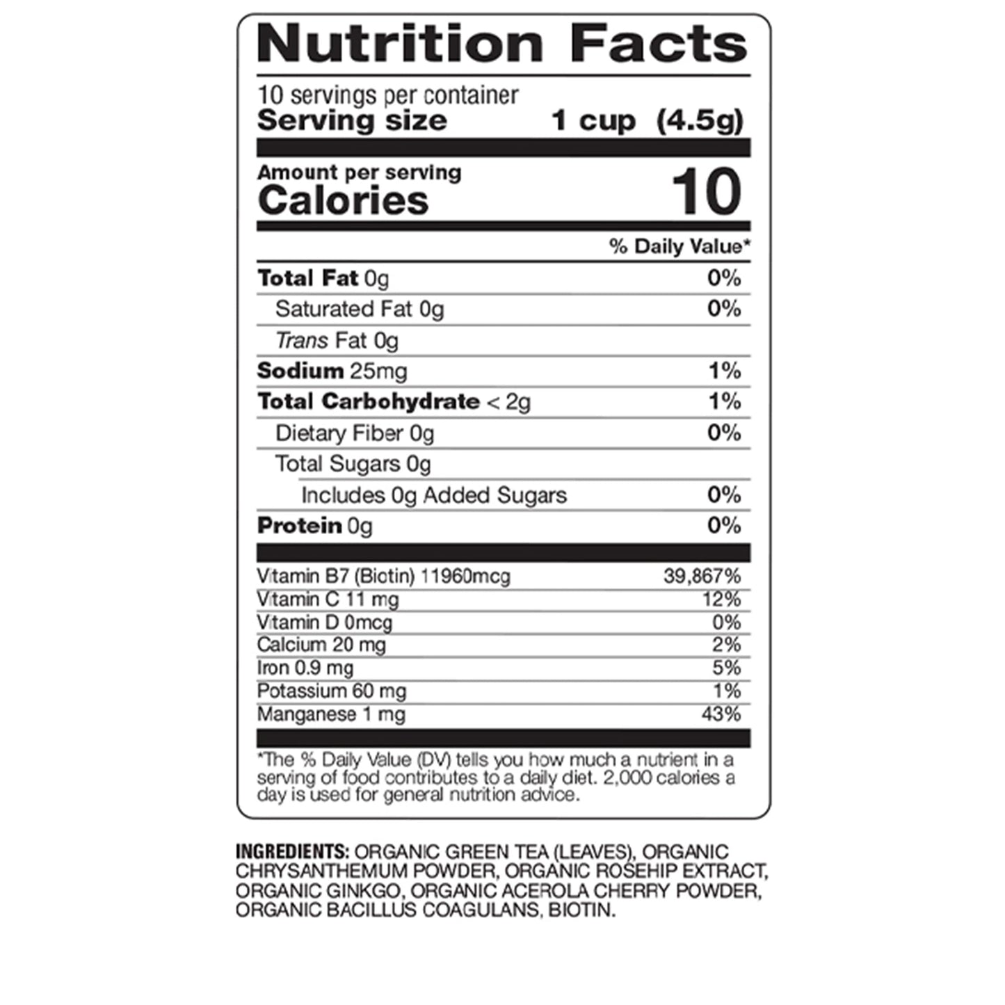BareOrganics Radiant Tea withuperfoods & Probiotics | Compatible Tea Pods | USDA Certified Organic, Vegan, Non-GMO & Recyclable,