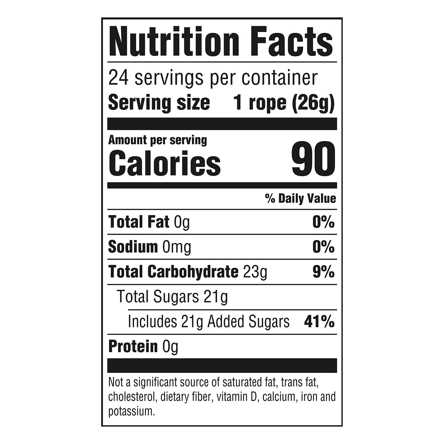 Nerds Rope Candy, Rainbow, 0.92 Ounce (Pack of 48)