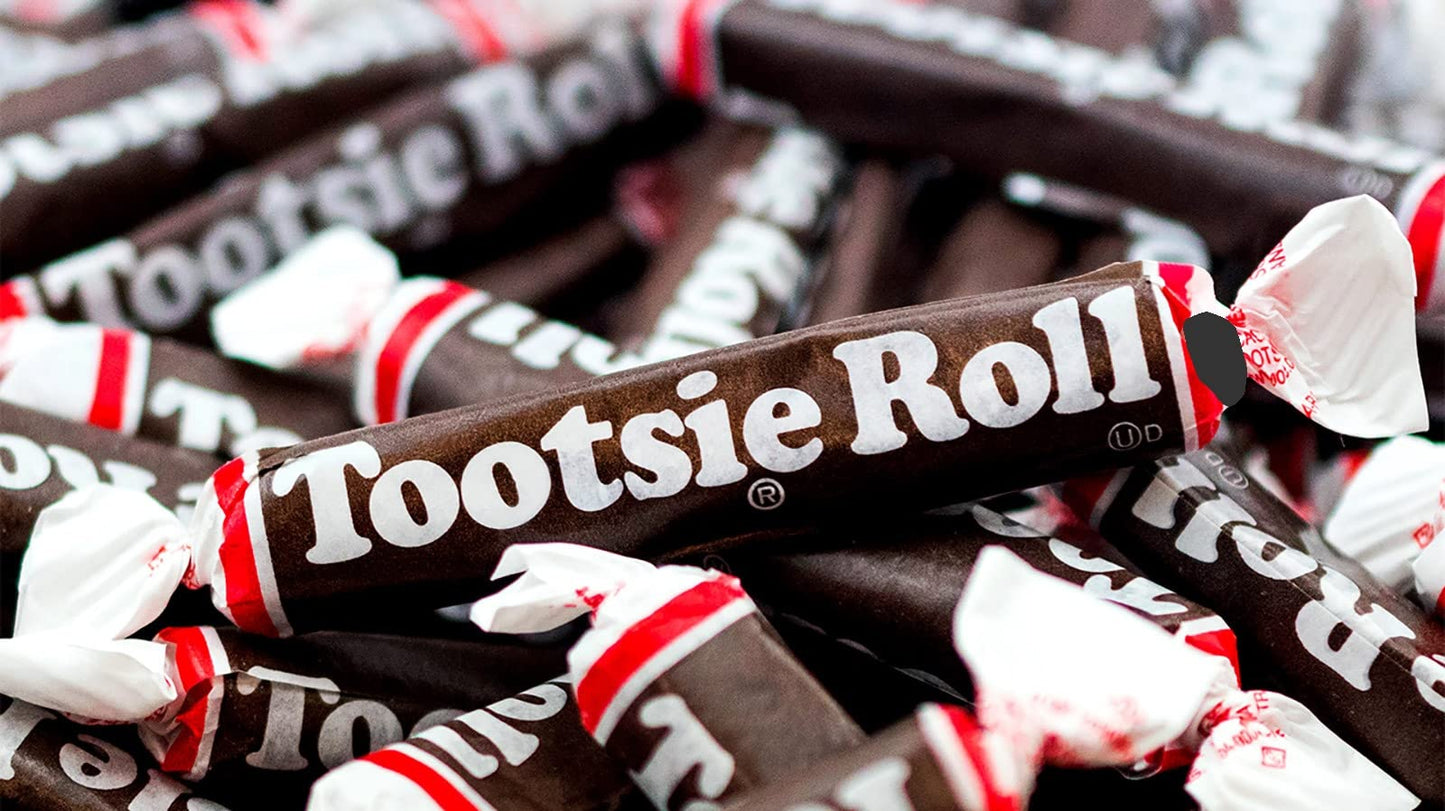 Tootzie Roll Long Chews - 1 Lb. Of Chocolate Flavored Tootzie Rolls - Chewy Candy Snack - Packaged By Snackadilly