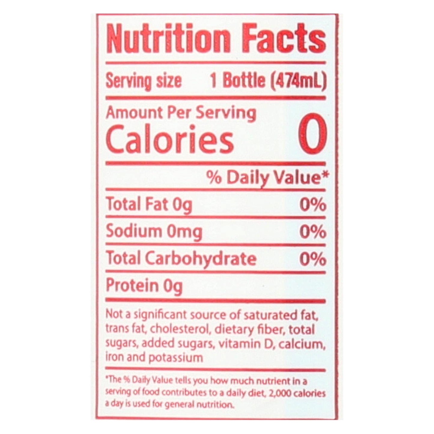 Hint Water Cherry - Pack of 12 Bottles - 16 fl oz Each - Plastic